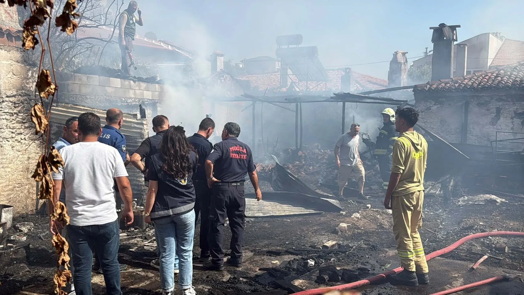 Muğla’da tek katlı evde çıkan yangın can aldı