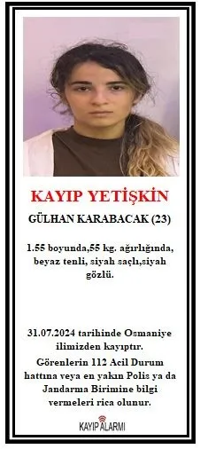Osmaniye'de iki yıldır kayıp olan Gülhan için arama çalışmaları yeniden başladı