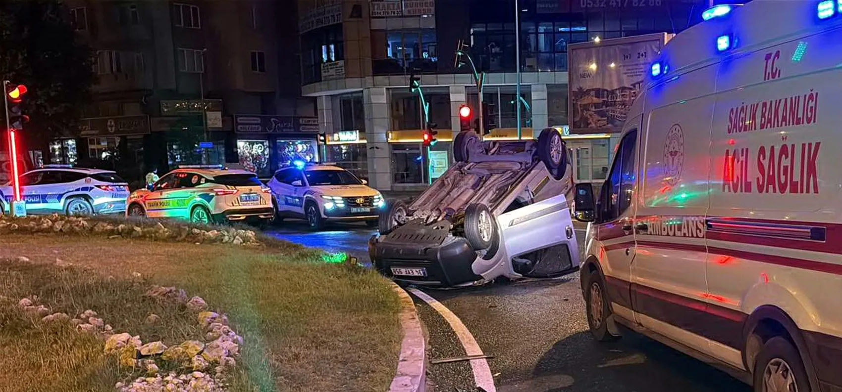 Çorlu'da kaza sonrası sürücü arkadaşını araçta bırakıp kayıplara karıştı