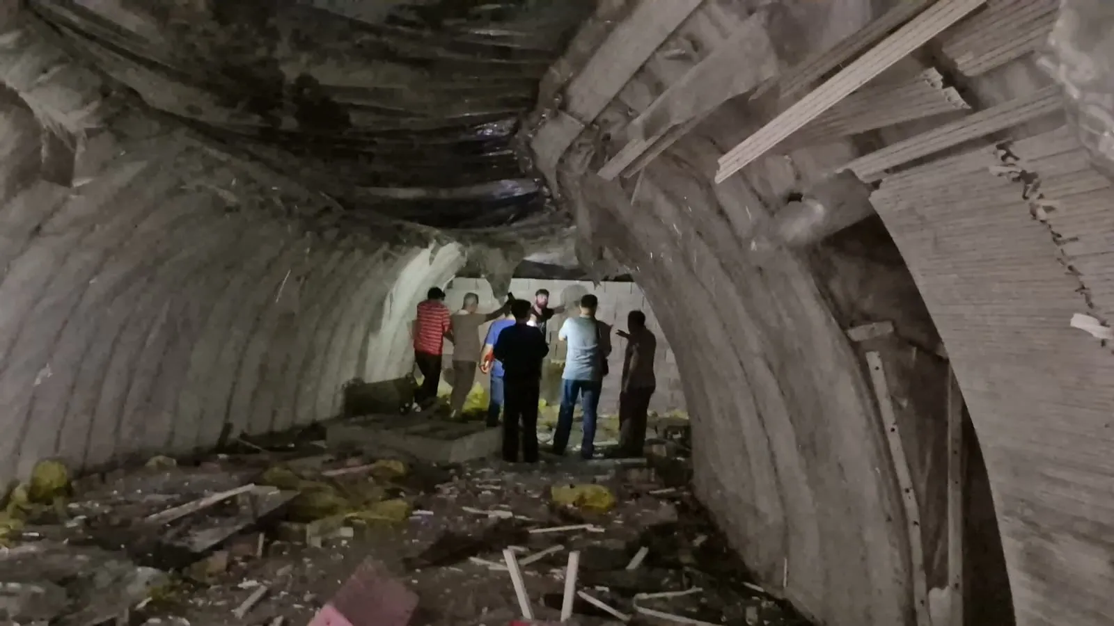 Zonguldak merkezinde 83 yıllık savaş sığınağı bulundu