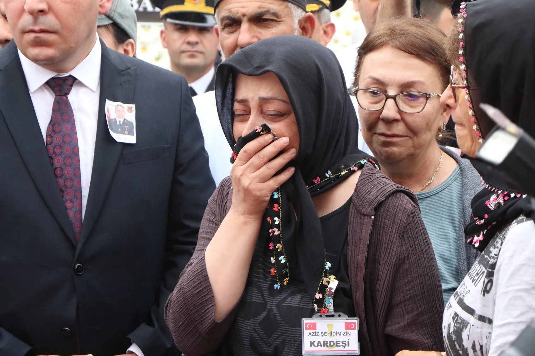 Samsun şehidini son yolculuğuna uğurladı