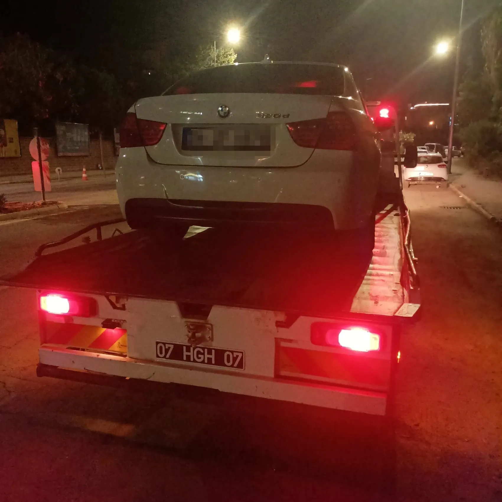 Alanya'da itfaiyeye yol vermeyen sürücünün ehliyetine el konuldu