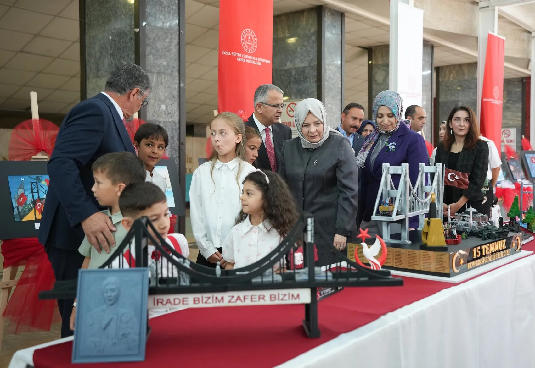 15 Temmuz için öğrenciler sanatla bir araya geldi