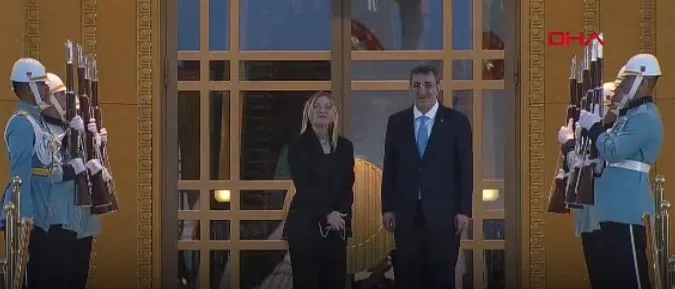 Erdoğan Külliye’de liderleri ağırladı
