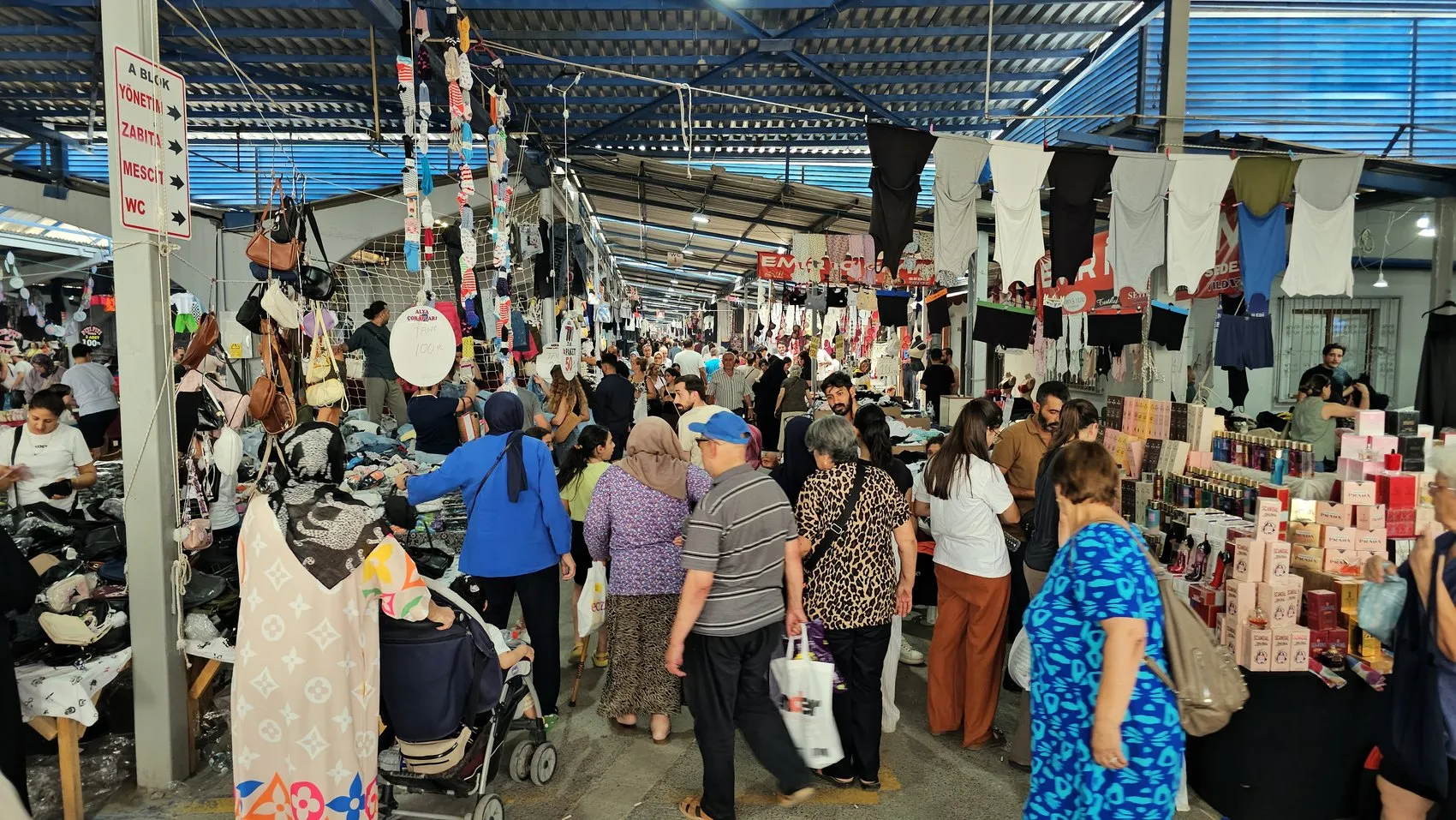 Edirne Balkan Pazarı’nda gizli çekim yapan şüpheli yakalandı