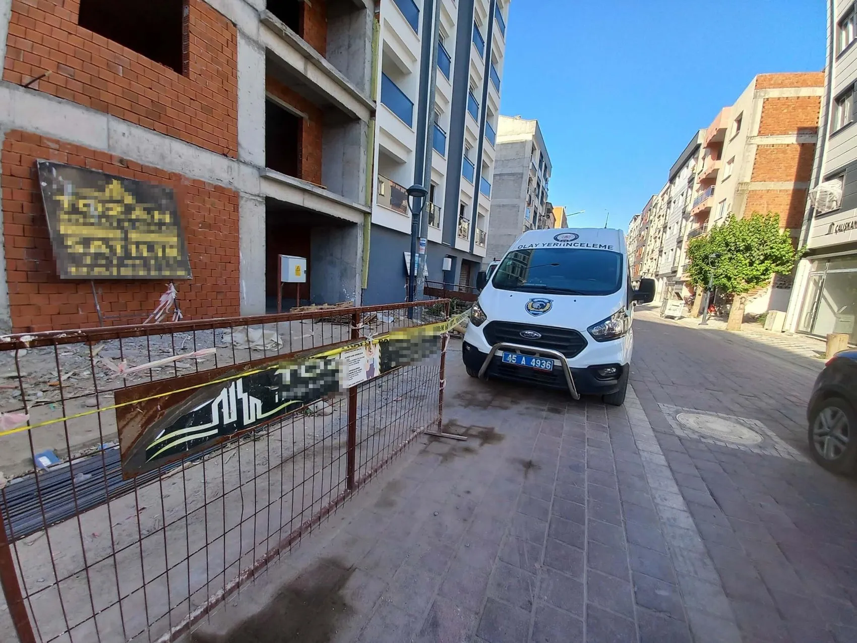 Manisa'da inşaat kazası 52 yaşındaki işçiyi hayattan kopardı