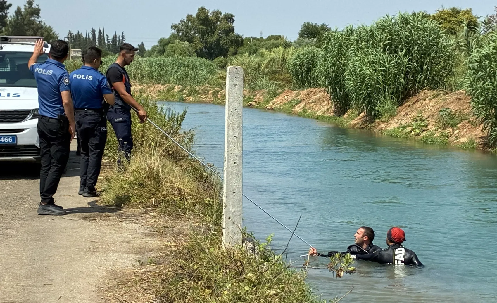 Antalya’da sulama kanalına giren 12 yaşındaki çocuk boğuldu