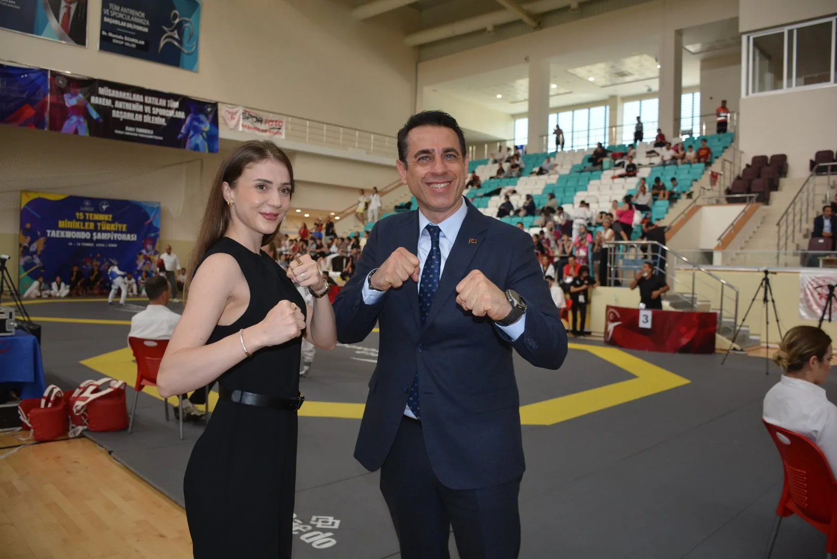 Sinop minik taekwondoculara ev sahipliği yapıyor