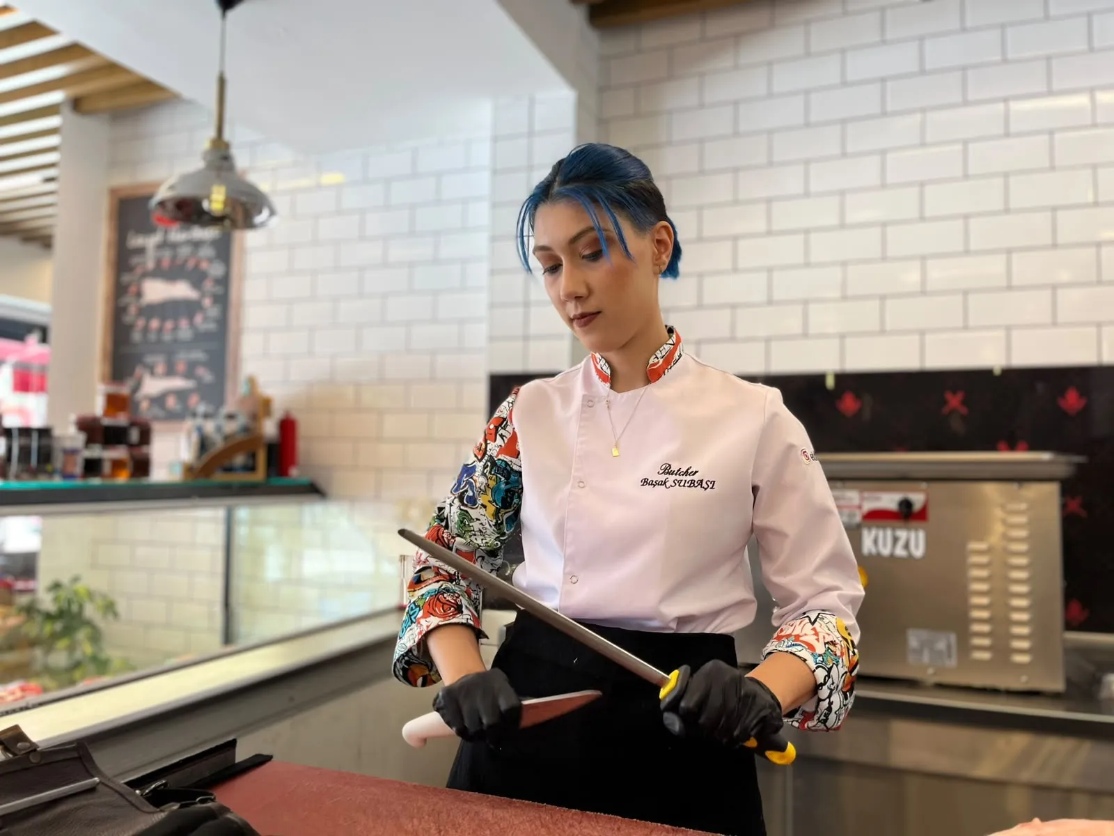 Ankara'da vegan kasap Bıçak tutunca fikirleri değişti