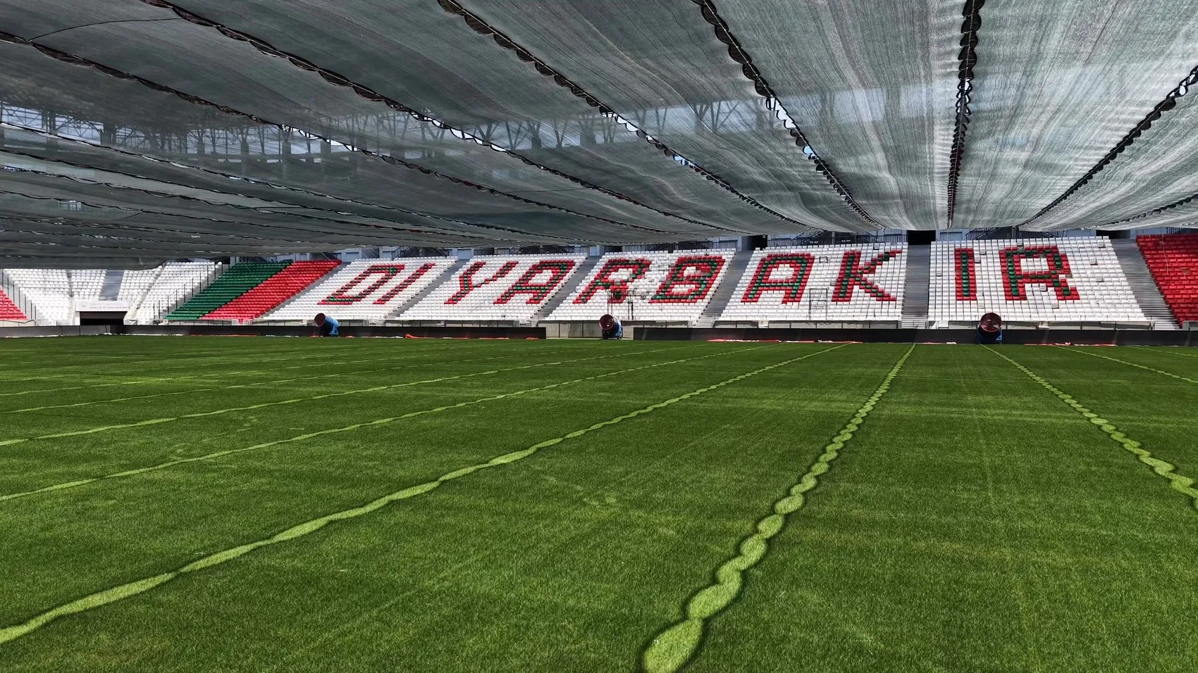 Amedspor Süper Lig için Diyarbakır Stadyumu’nu yeniliyor