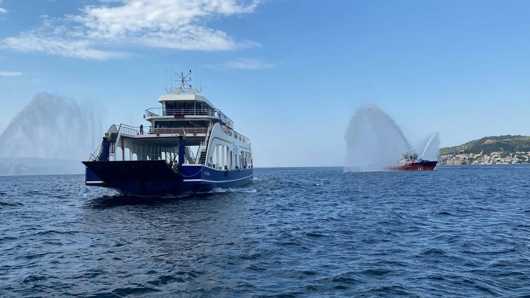 Çanakkale boğazında 1 Temmuz coşkusu