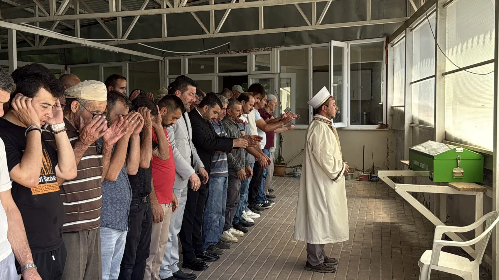 Karabük'te iki yaşındaki Berkant bebek yangında hayatını kaybetti