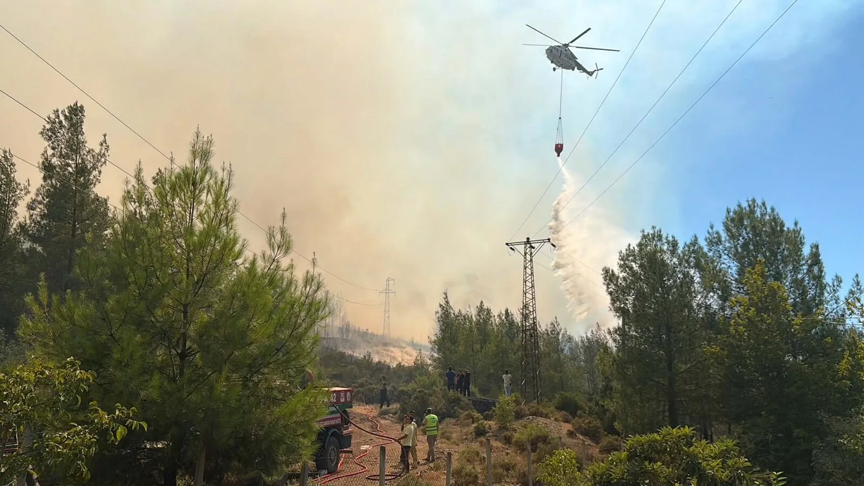 Fethiye ormanlarında yangın riski devam ediyor