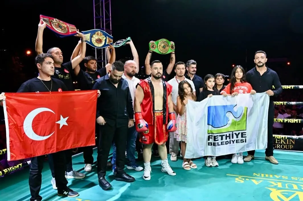 Fethiye ringinde nakavtla gelen dev şampiyonluk