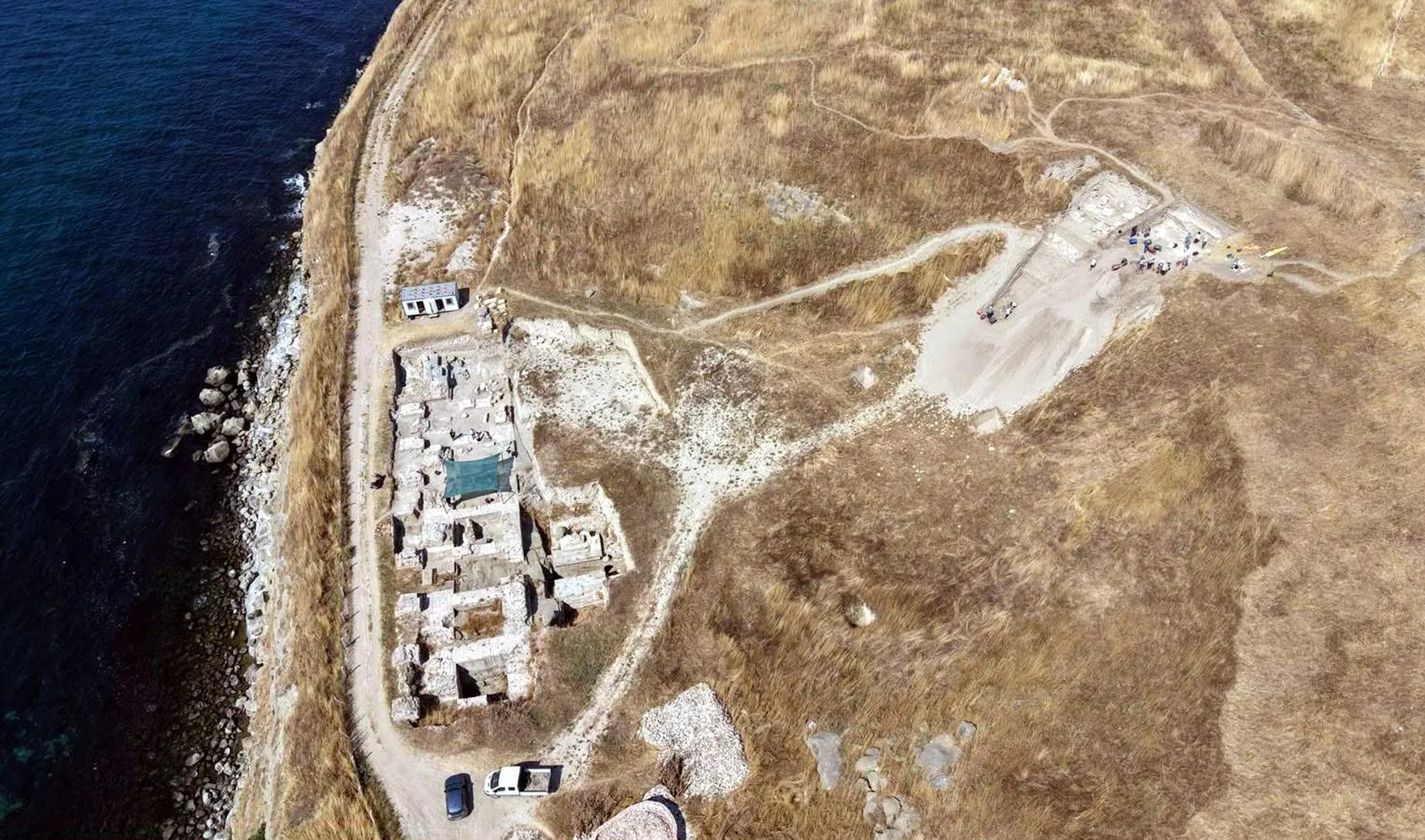 Tekirdağ'daki antik tiyatroda sürpriz Helenistik dönem izleri bulundu