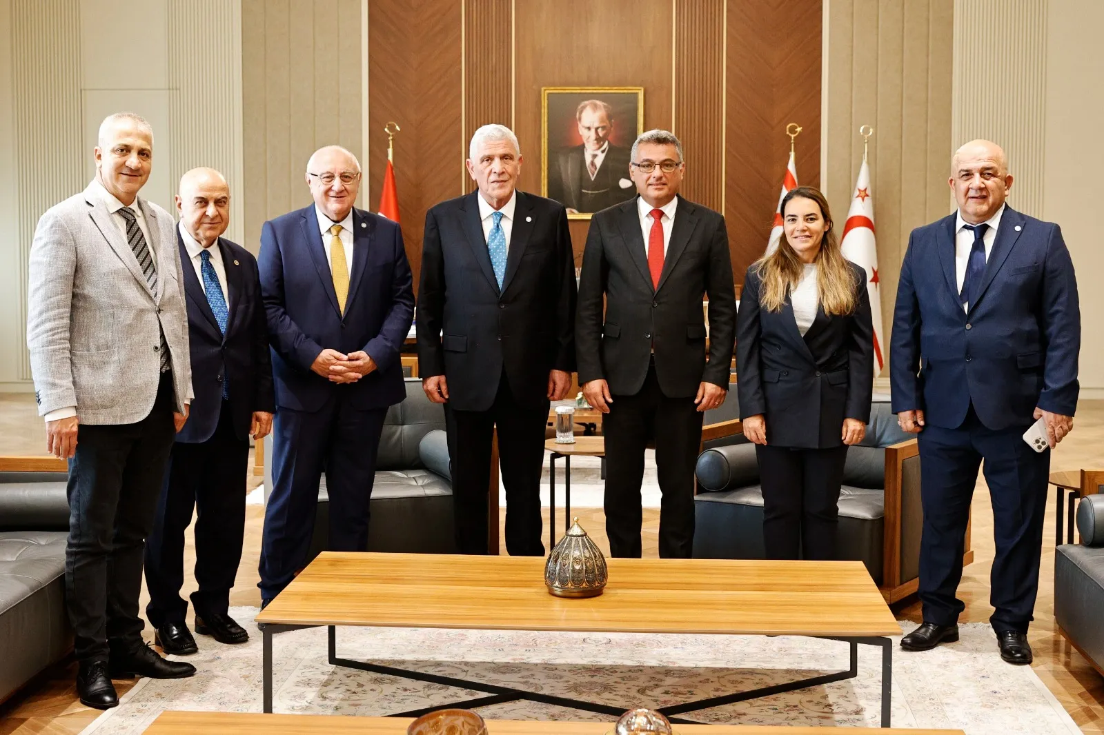 İYİ Parti lideri Dervişoğlu KKTC’de temaslarda bulundu