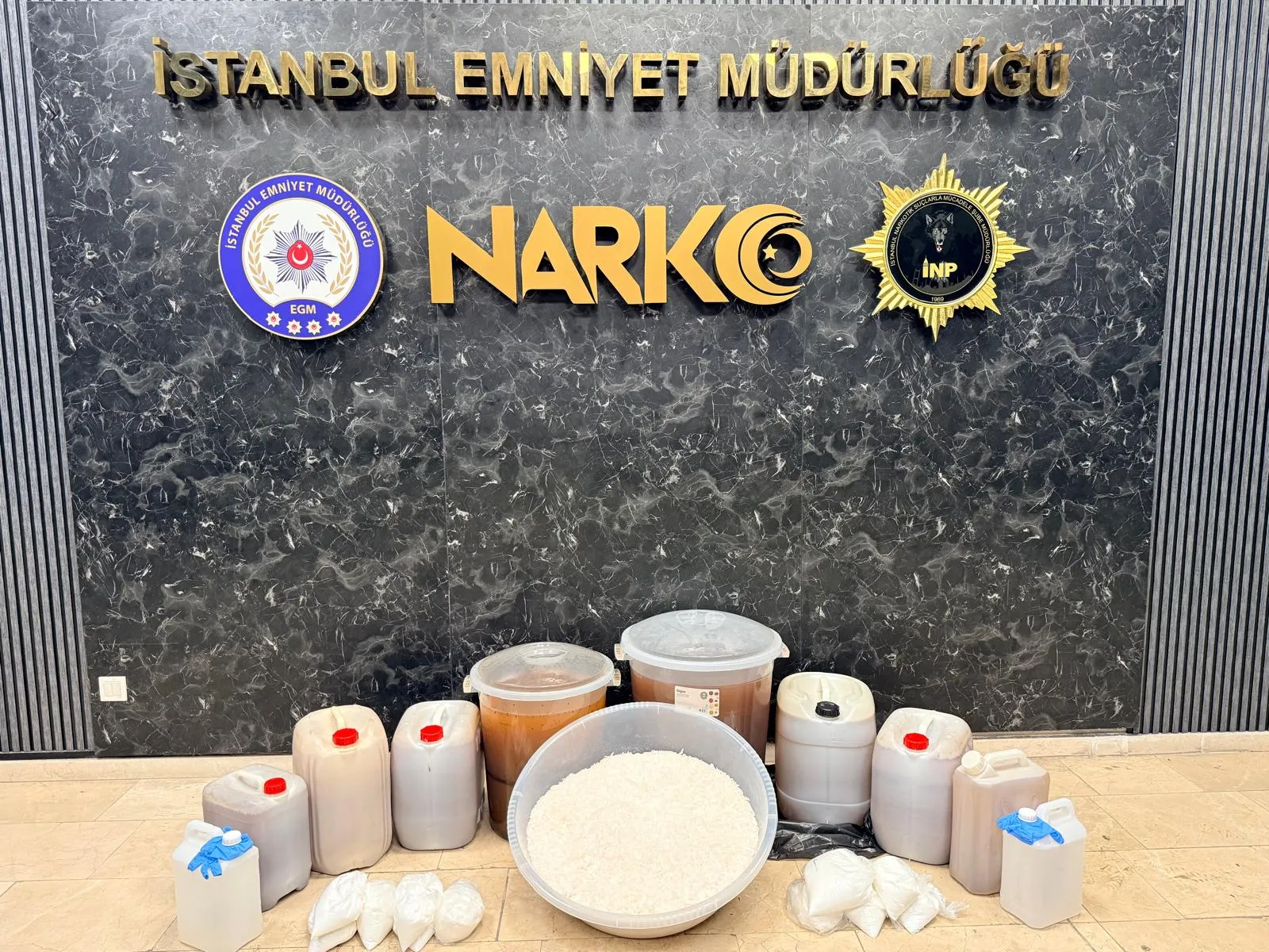 Şişli'de büyük narkotik operasyonu