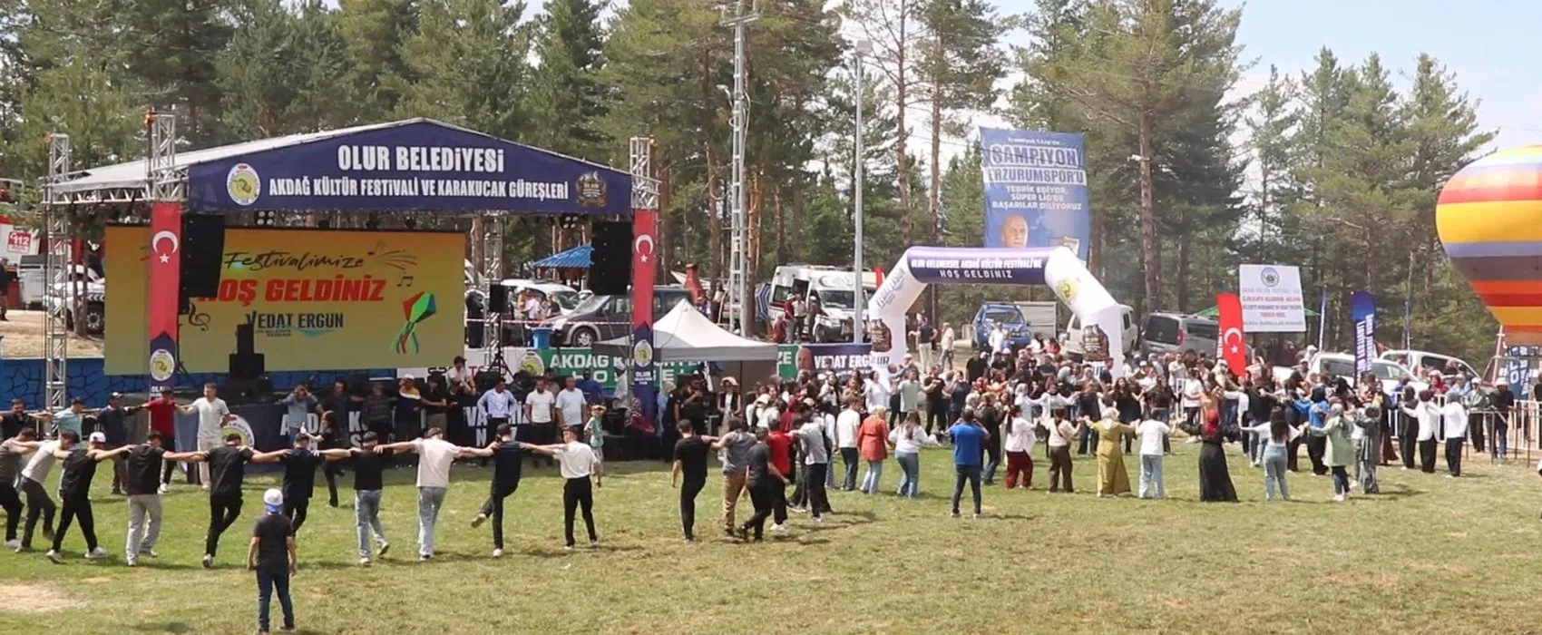 Erzurum Akdağ Festivali dokuz yıllık sessizliği bozdu