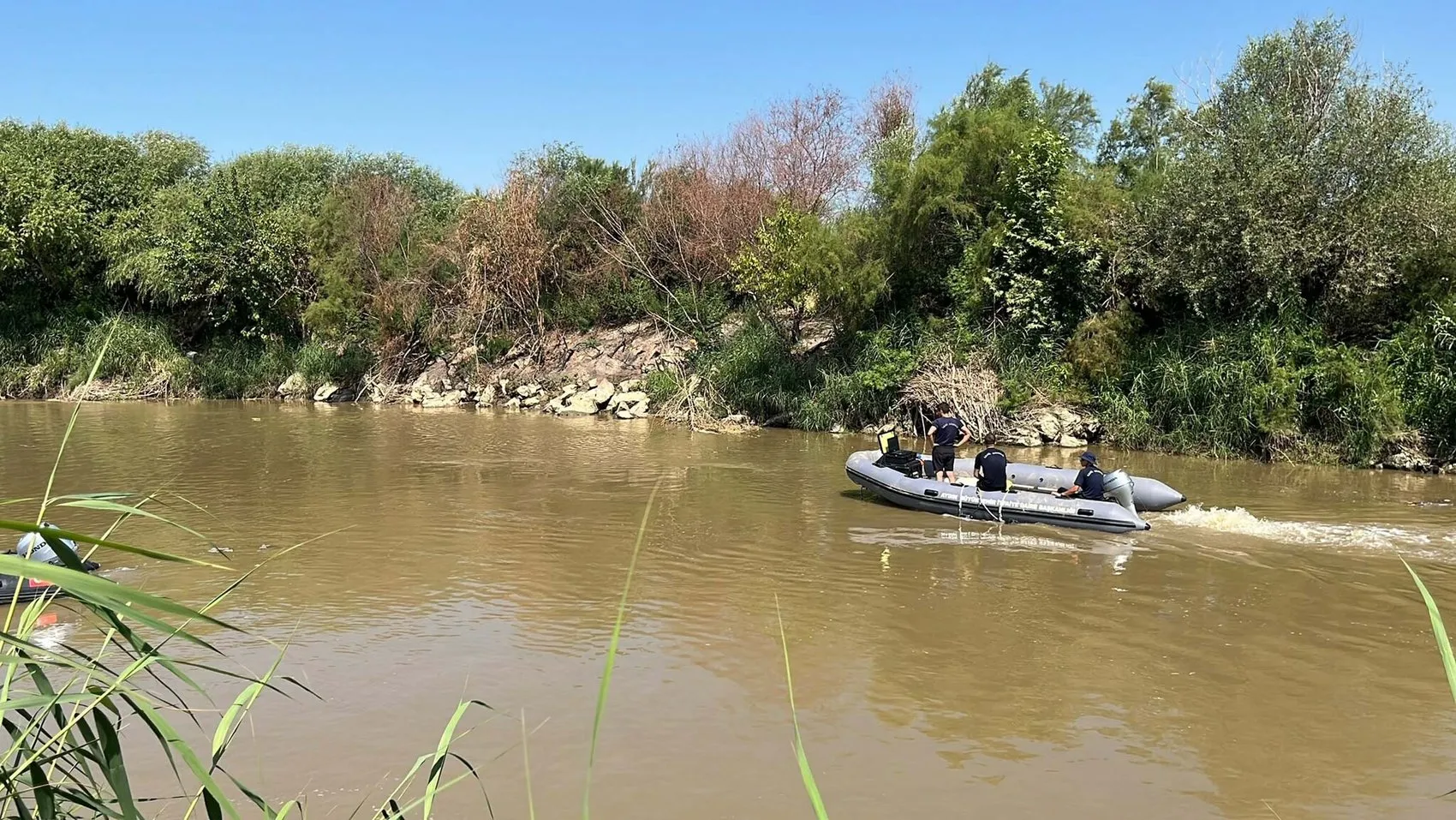 Büyük Menderes Nehri'nde kaybolan 11 yaşındaki Şahin aranıyor