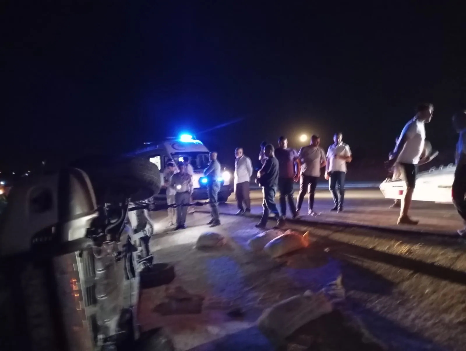 Ömerli yolunda feci kaza 43 yaşındaki sürücü hayatını kaybetti