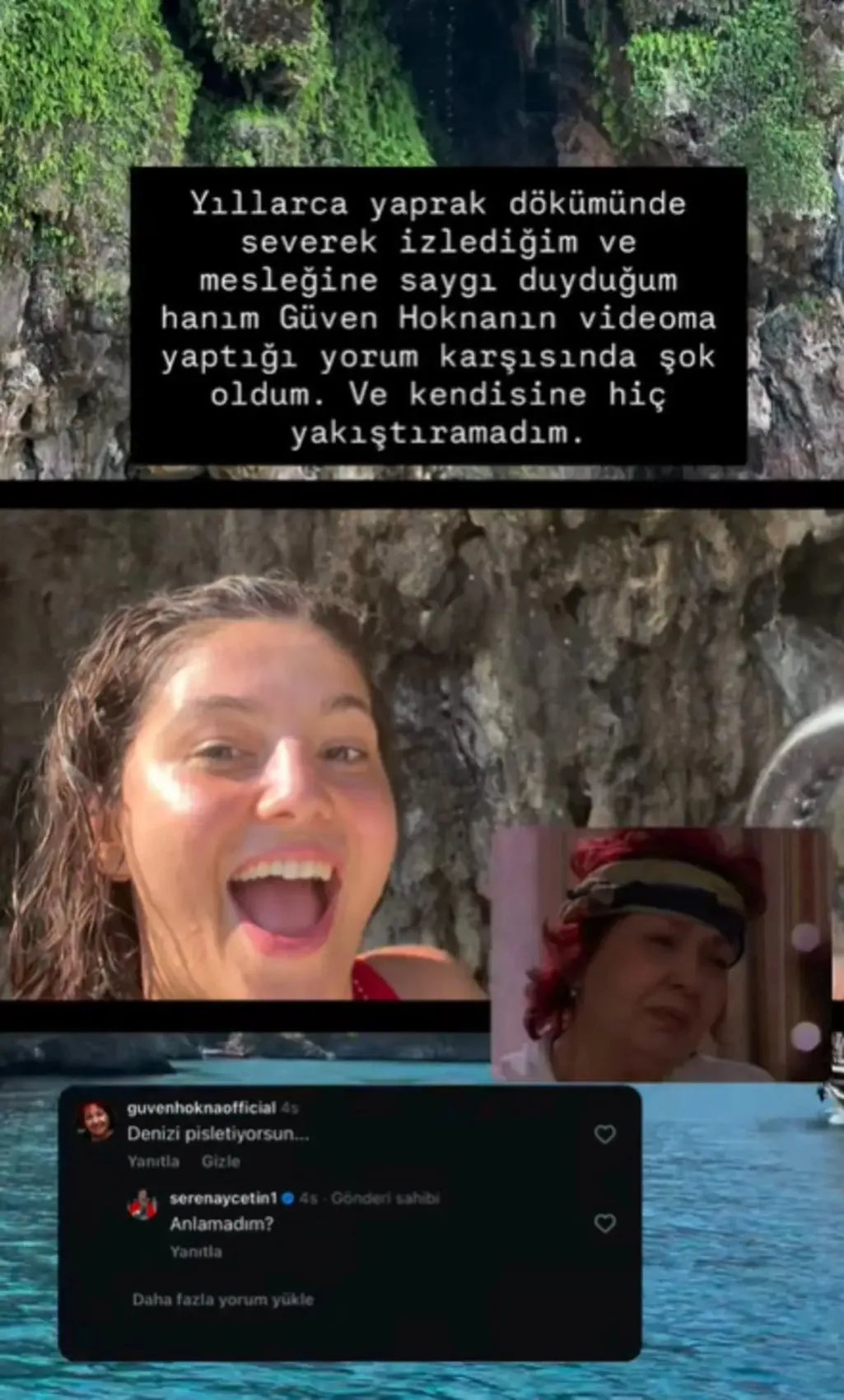 Güven Hokna dan Seren Ay Çetin e tepki! Kimse anlam veremedi 1