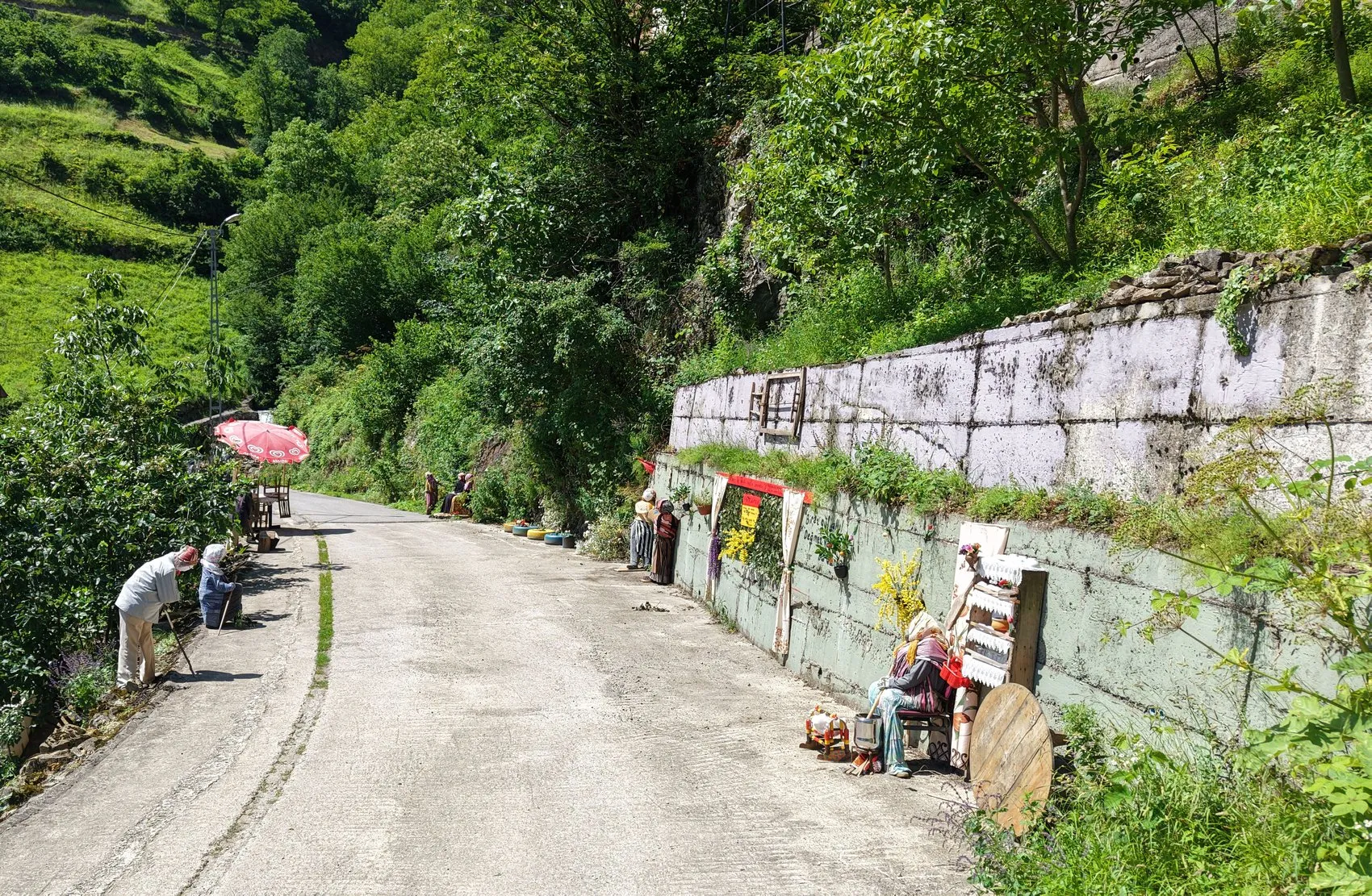 Trabzon Çaykara tarlaların eski bekçilerini turizme kazandırdı