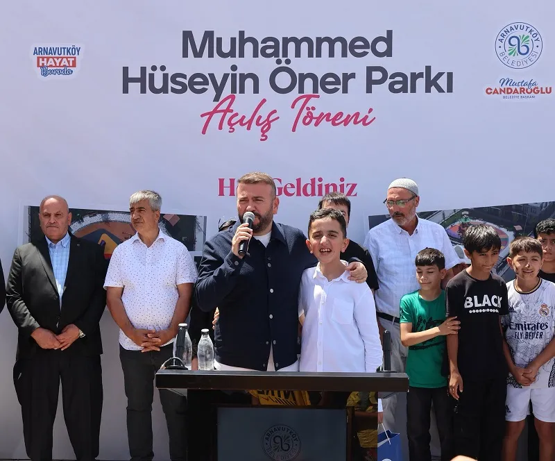 Küçük Muhammed’in park hayali Arnavutköy’de gerçeğe dönüştü