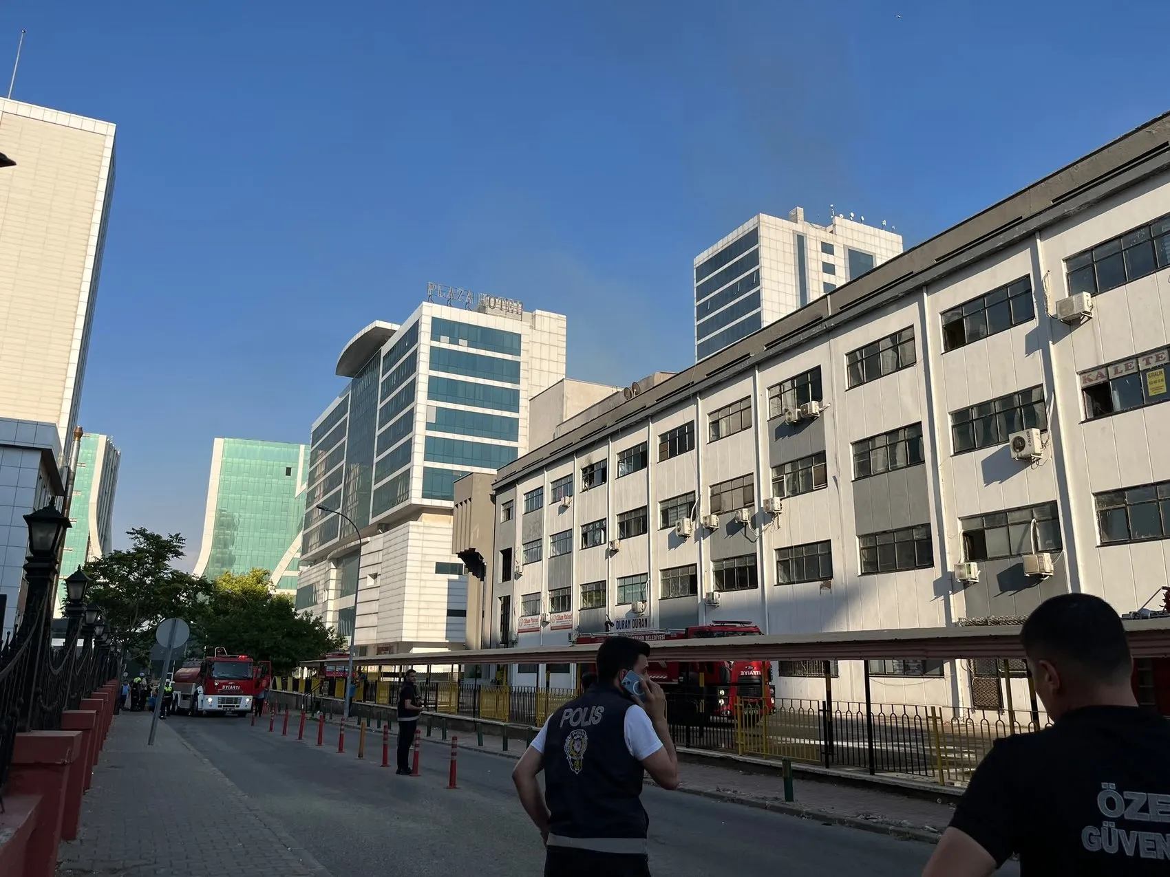 Gaziantep’te dev iş merkezinde büyük panik