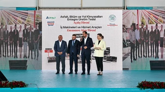 Arnavutköy artık kendi asfaltını kendisi üretecek