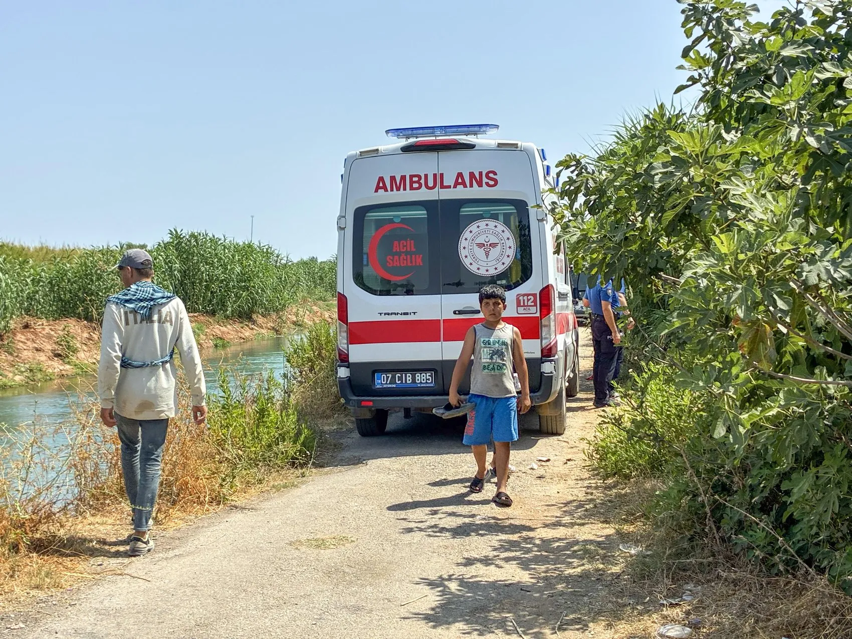 Antalya’da sulama kanalına giren 12 yaşındaki çocuk boğuldu