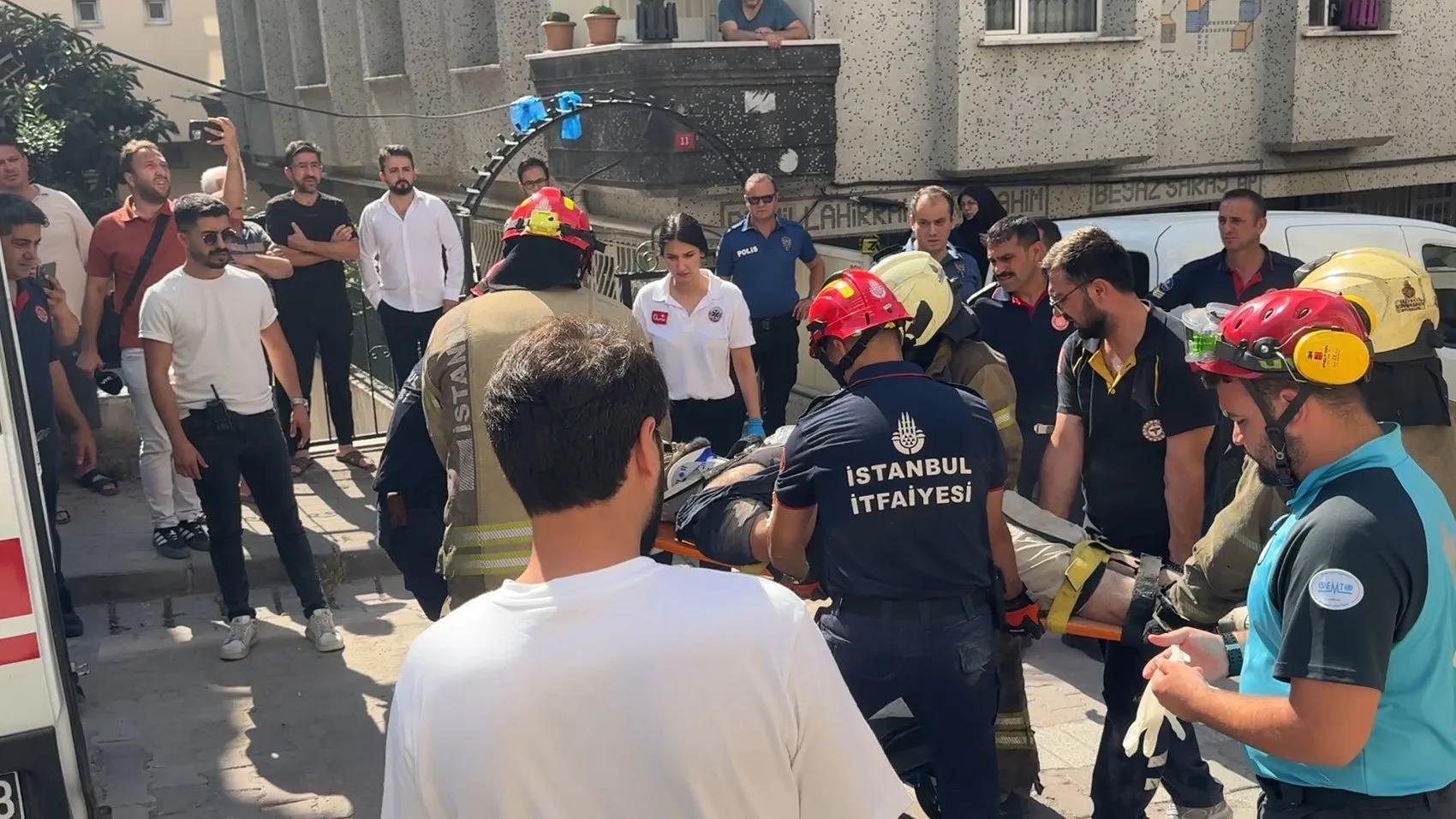 Avcılar'da kentsel dönüşüm yıkımında kaza