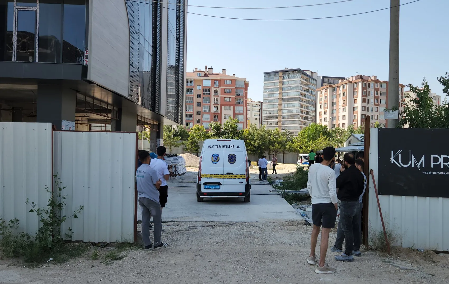 Konya’da inşaat kazası Yük asansöründe elektrik akımına kapılan işçi hayatını kaybetti