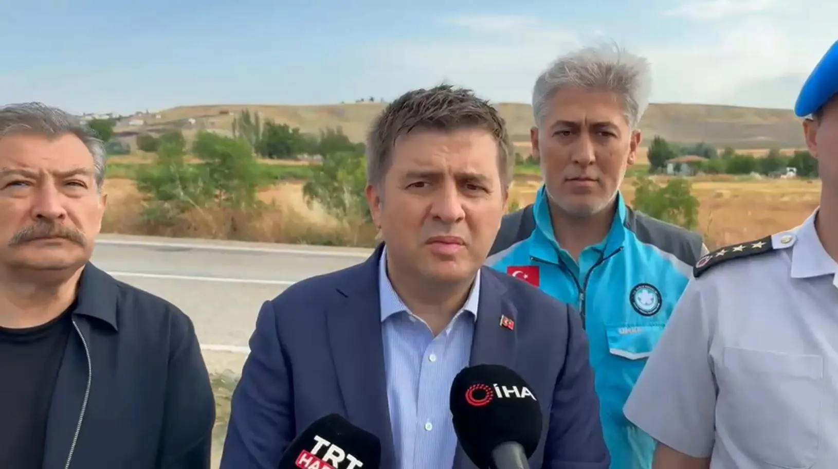 Kırıkkale yolunda sabah kazası Yolcu otobüsü devrildi
