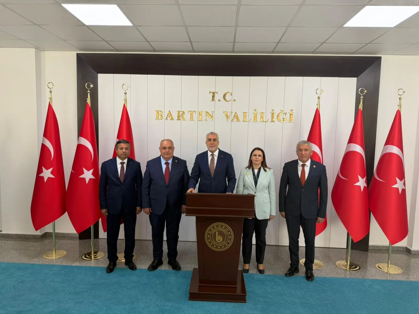 Bakan Işıkhan Bartın teşkilatıyla bir araya geldi