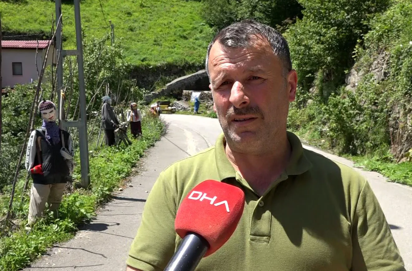 Trabzon Çaykara tarlaların eski bekçilerini turizme kazandırdı