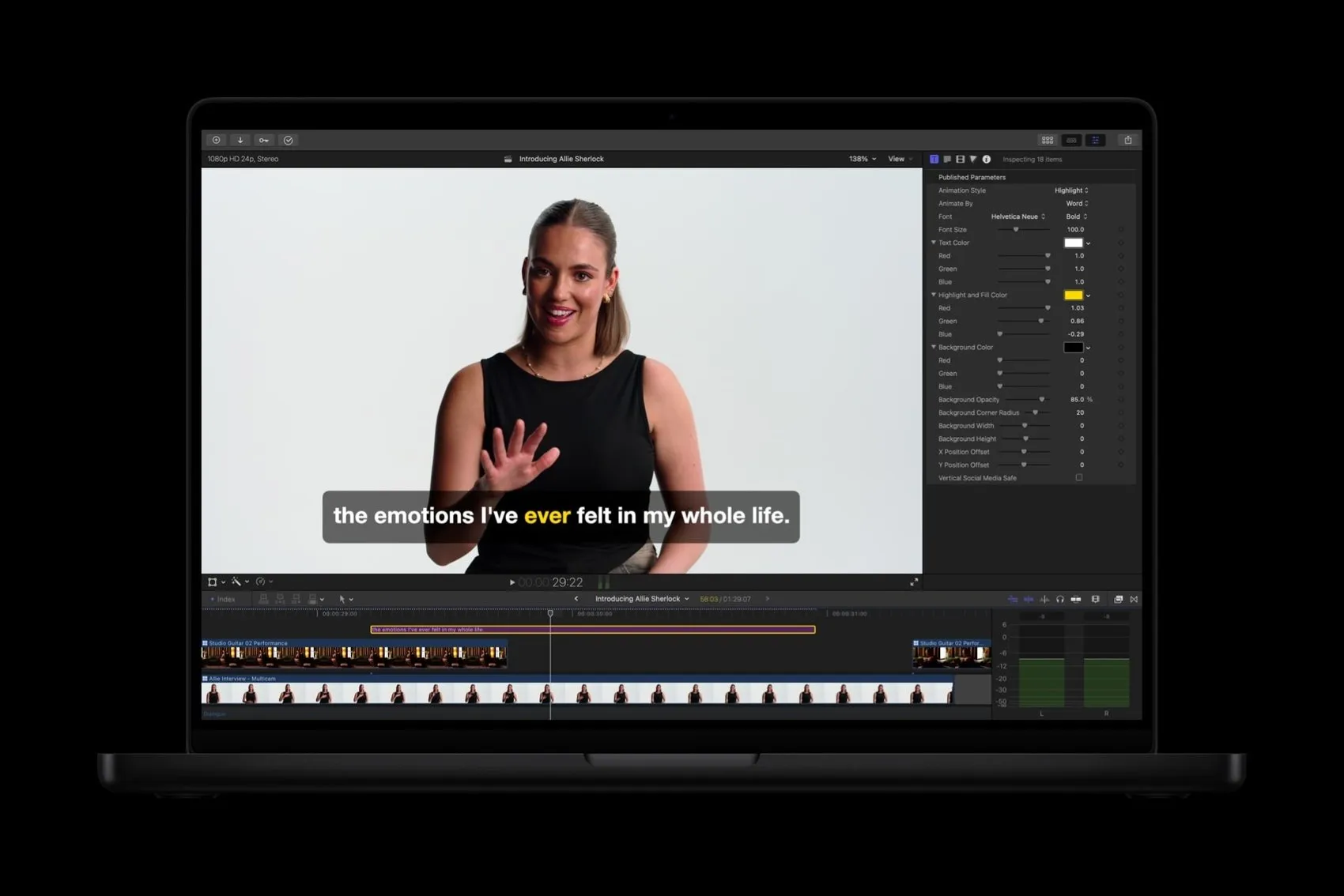Final Cut Pro yeni yapay zeka özellikleri