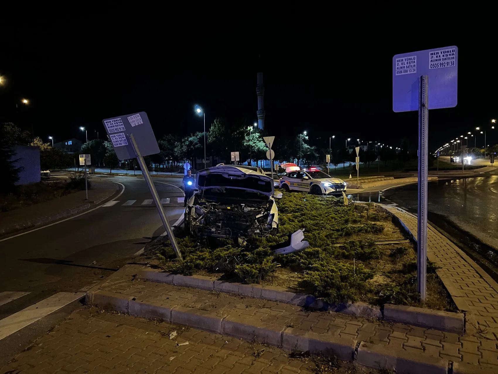 Kayseri’de kaza yapan sürücünün yalanı pahalıya patladı