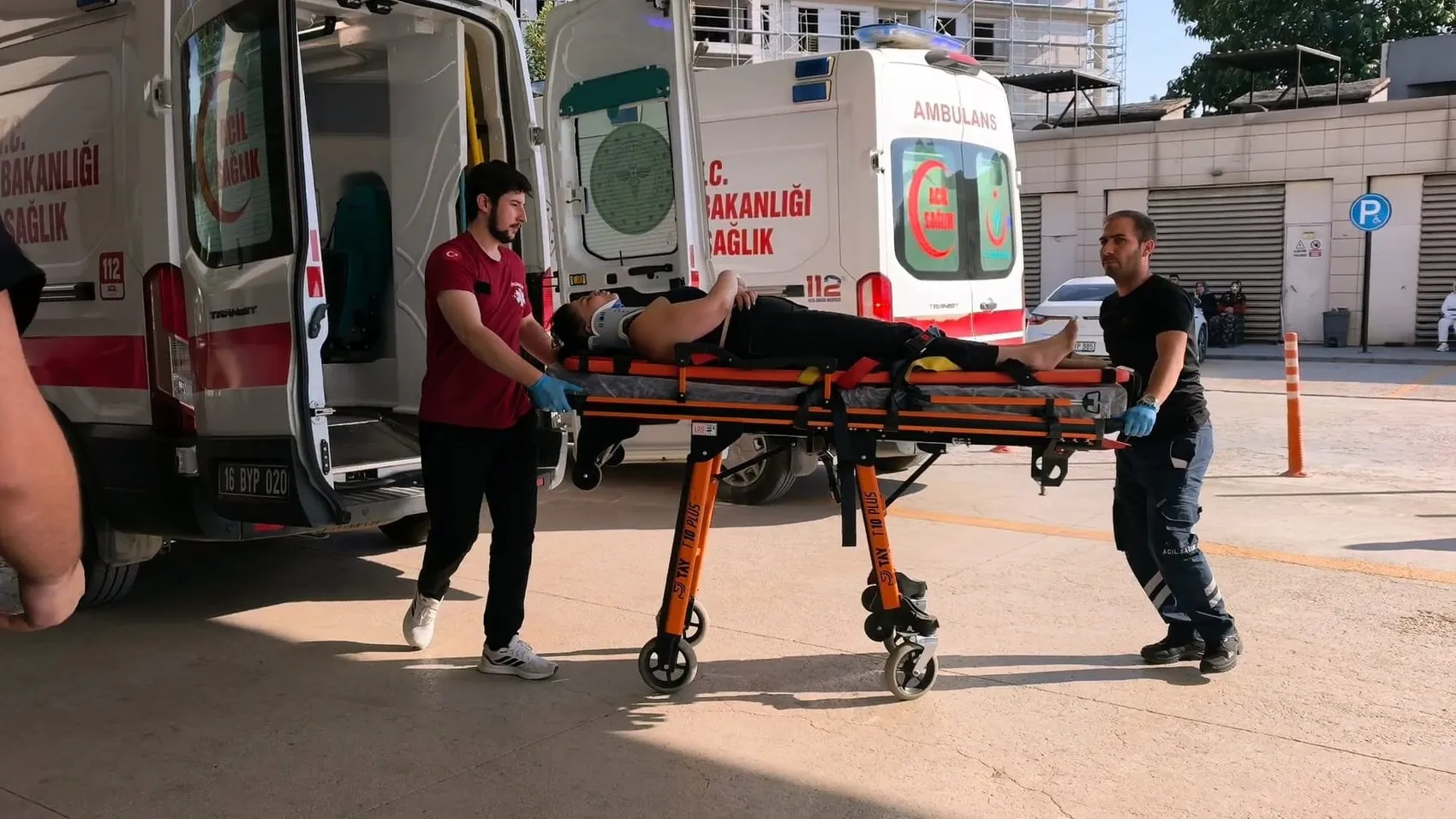 Navigasyonun kurbanı oldu İnegöl yolunda kaza