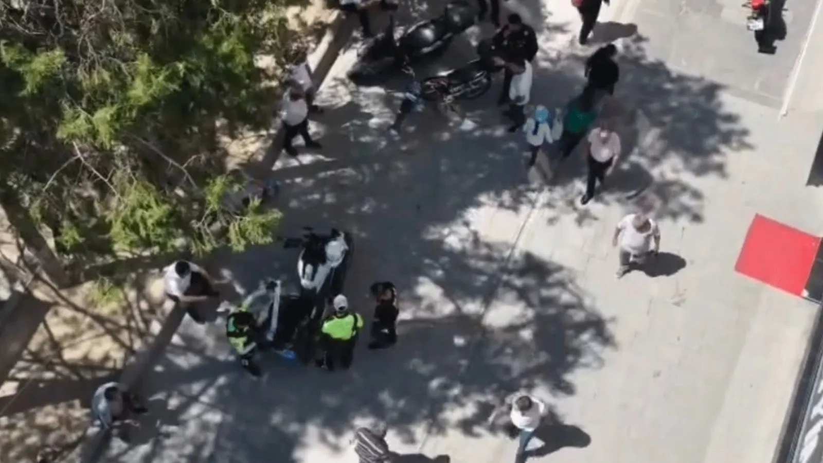 Kırıkkale motosiklet sürücülerine dronlu takip başladı