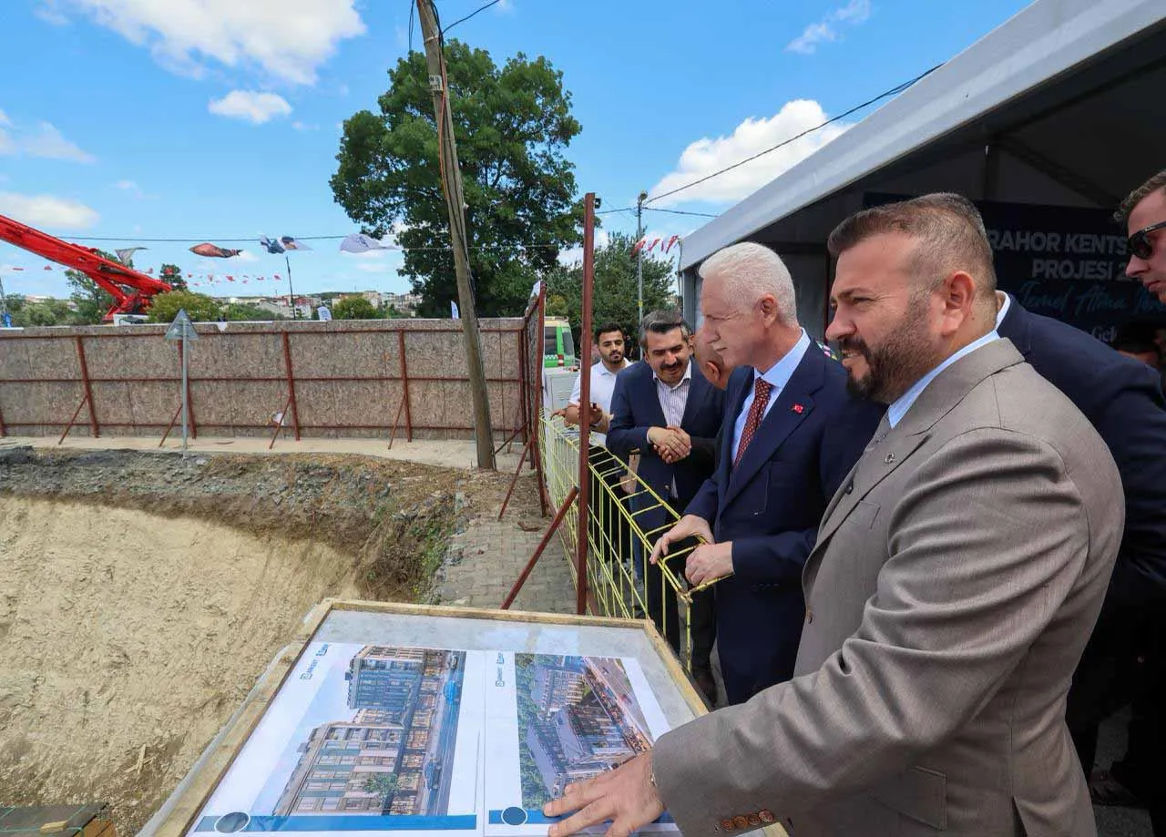 Arnavutköy İmrahor'da yeni kentsel dönüşüm temeli atıldı