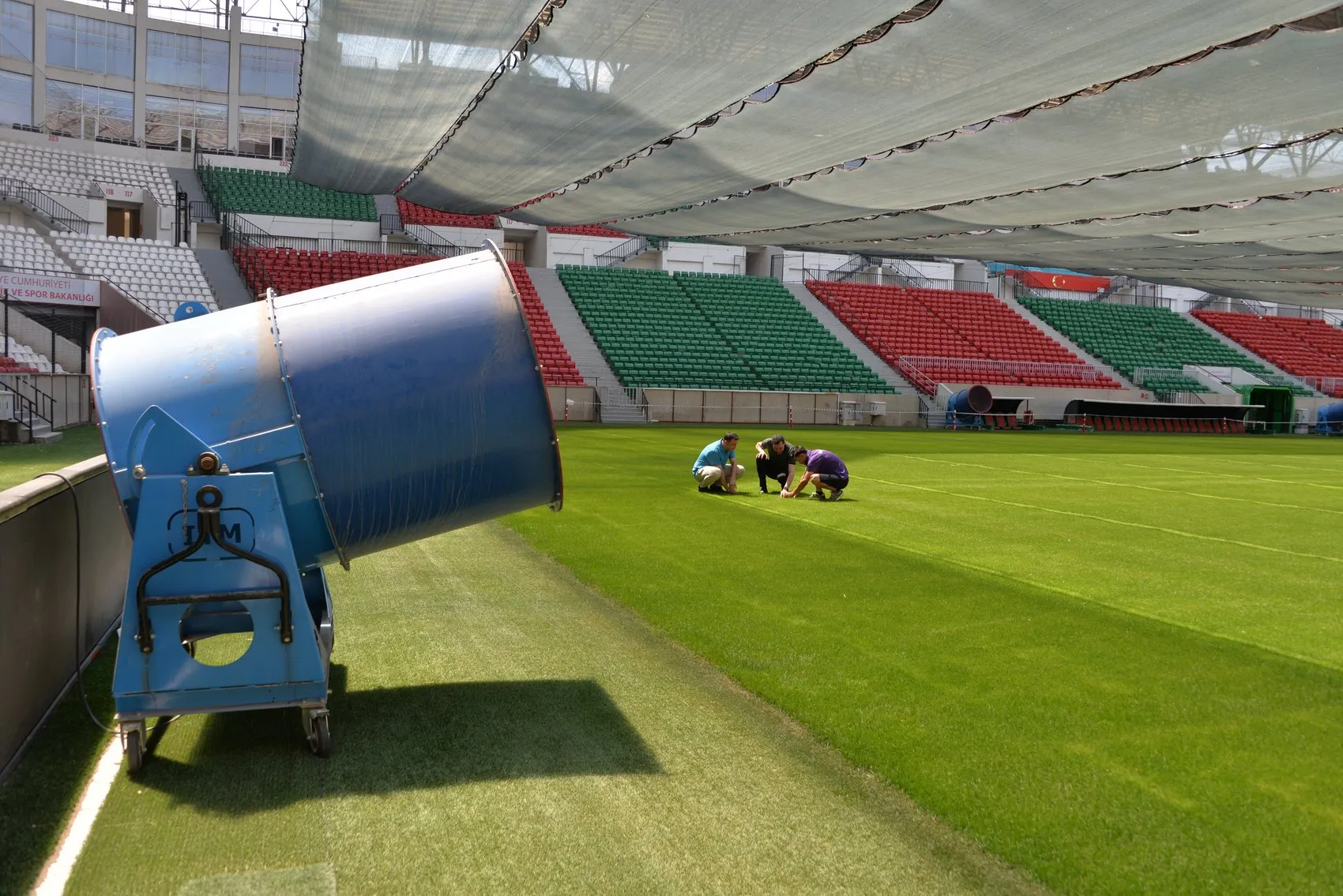 Amedspor Süper Lig için Diyarbakır Stadyumu’nu yeniliyor