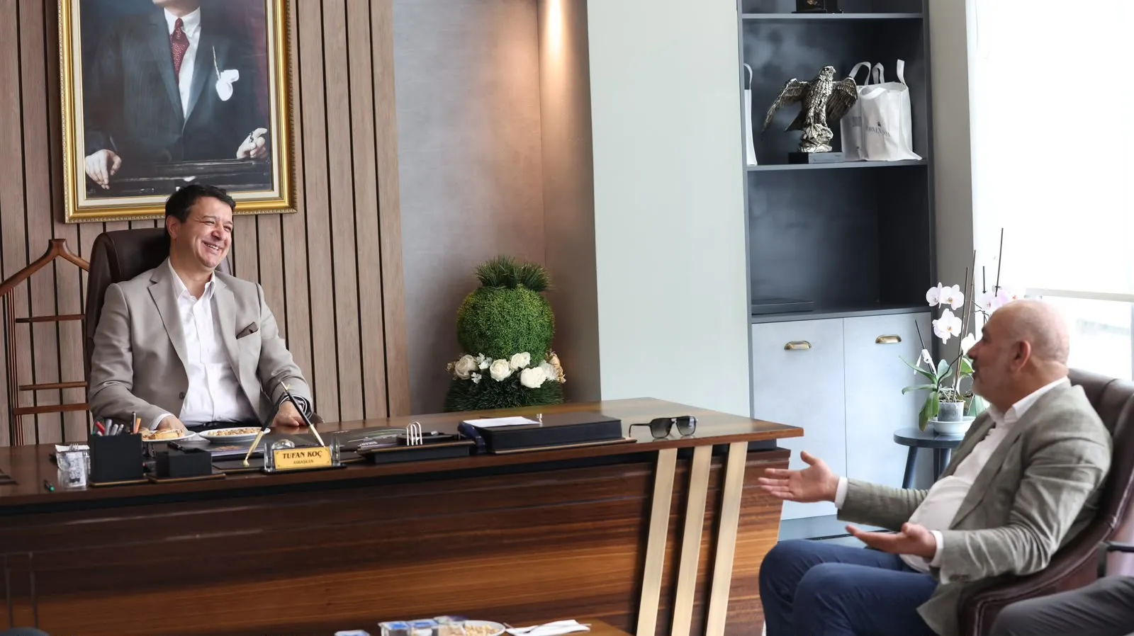 Mahmut Arıkan Kayserispor tesislerine konuk oldu