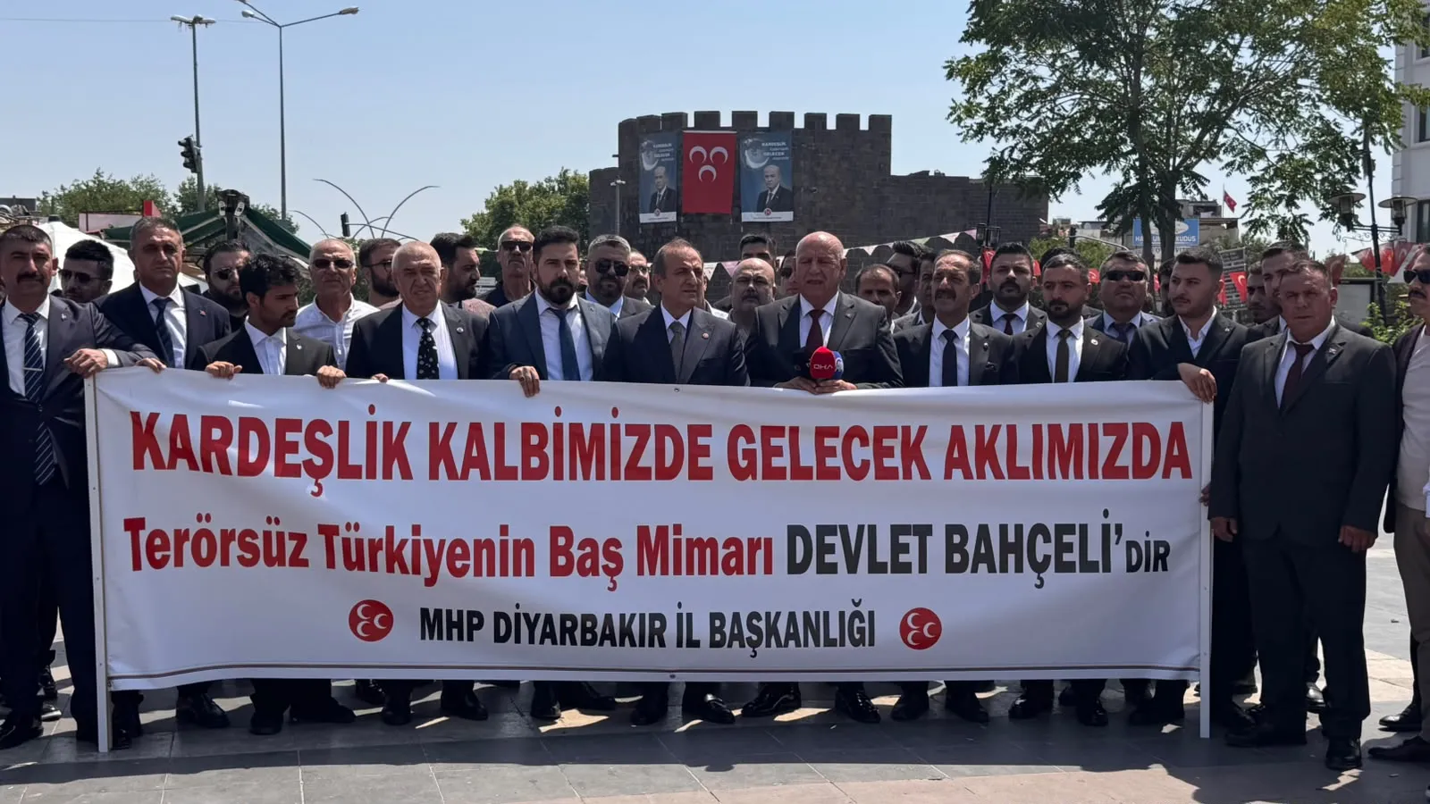 MHP'li Küçük Diyarbakır'da Terörsüz Türkiye vurgusu yaptı