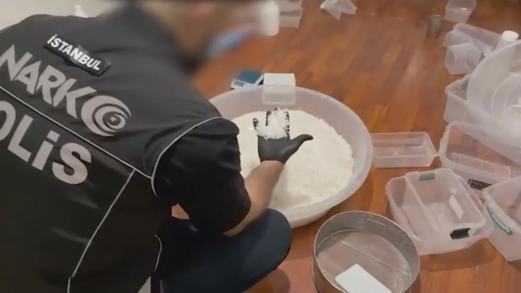 Şişli'de büyük narkotik operasyonu
