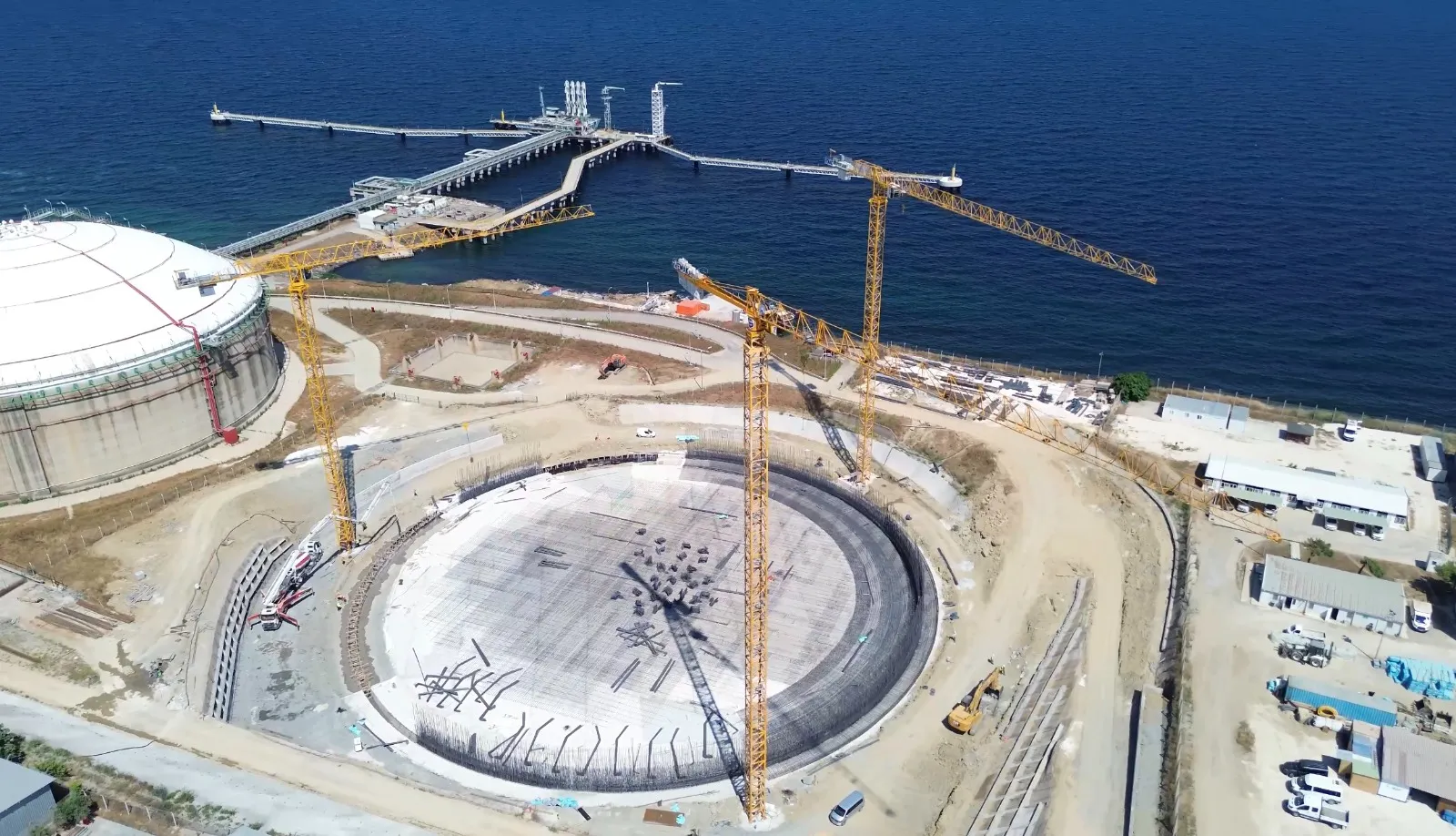 Marmaraereğlisi terminalinde doğal gaz stok kapasitesi dev yatırımla büyüyor