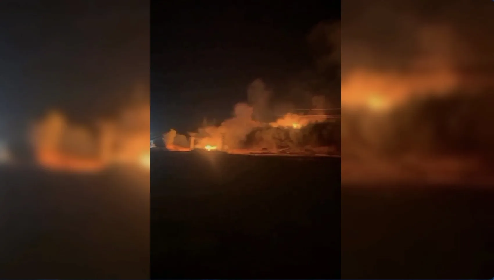 Adıyaman Ali Dağı'nda gece saatlerinde orman yangını çıktı