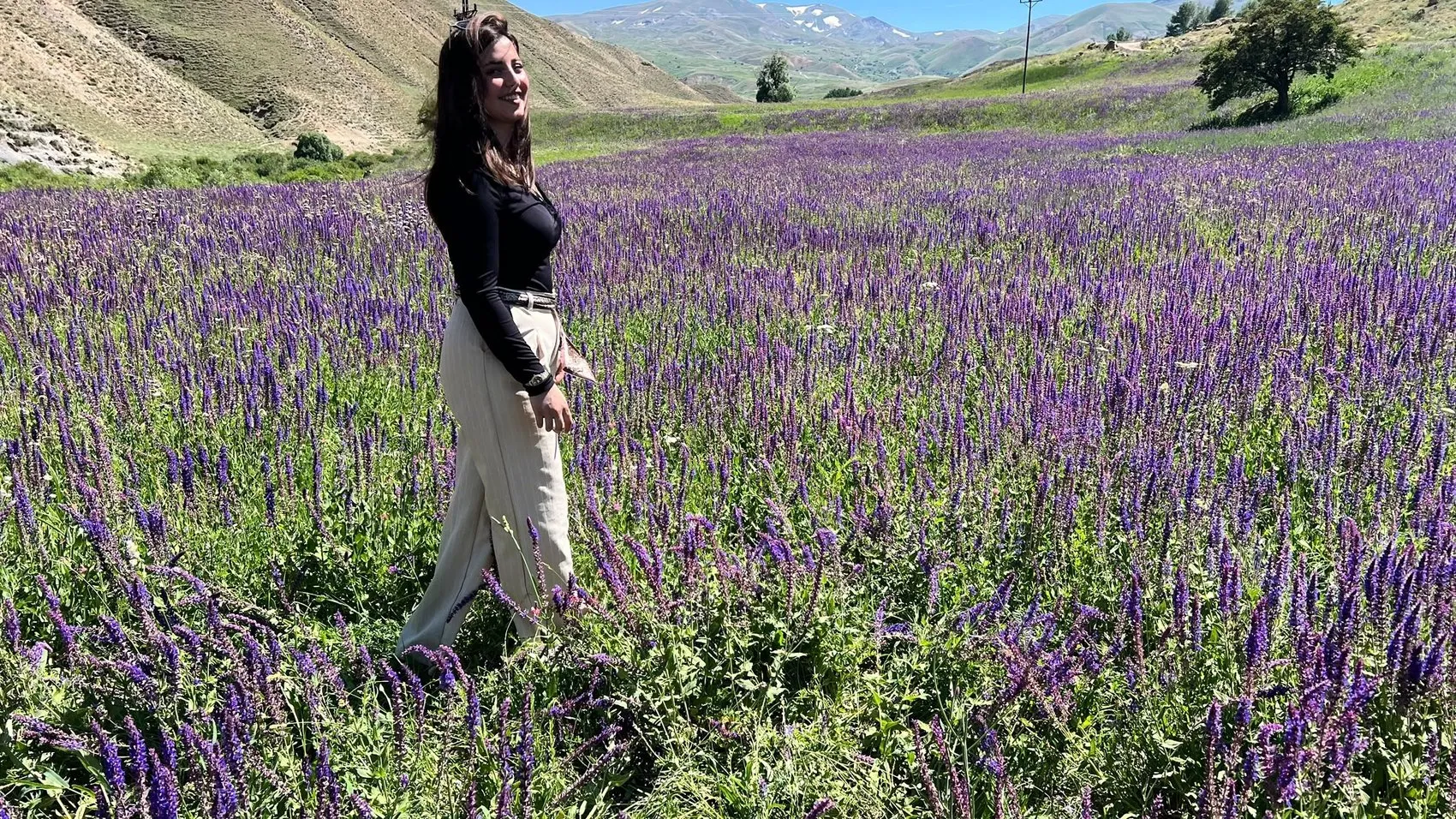 Van'ın Başkale ilçesinde lavanta mevsimi başladı