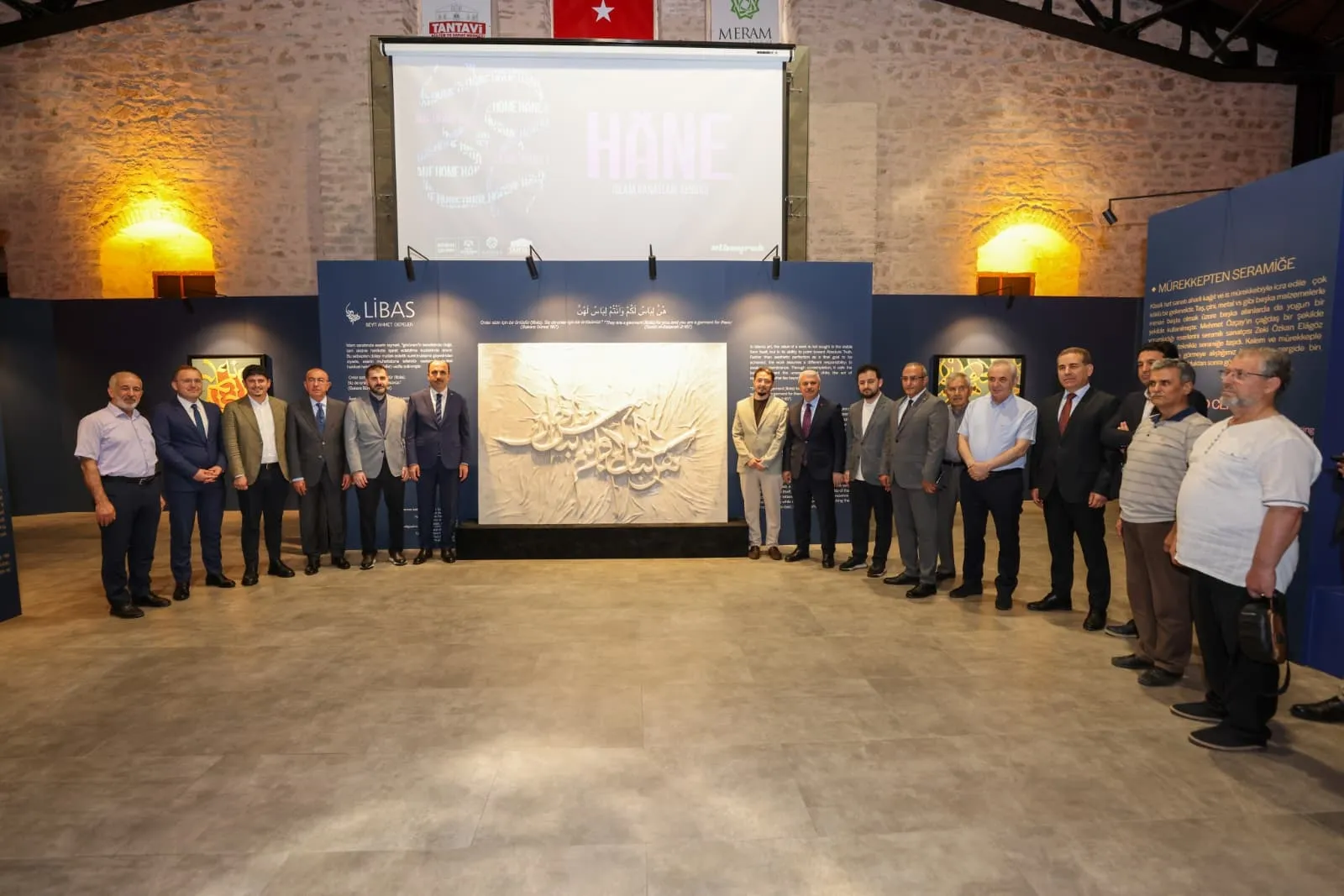Hâne sergisi Konya’nın tarihi deposunda sanatla buluştu