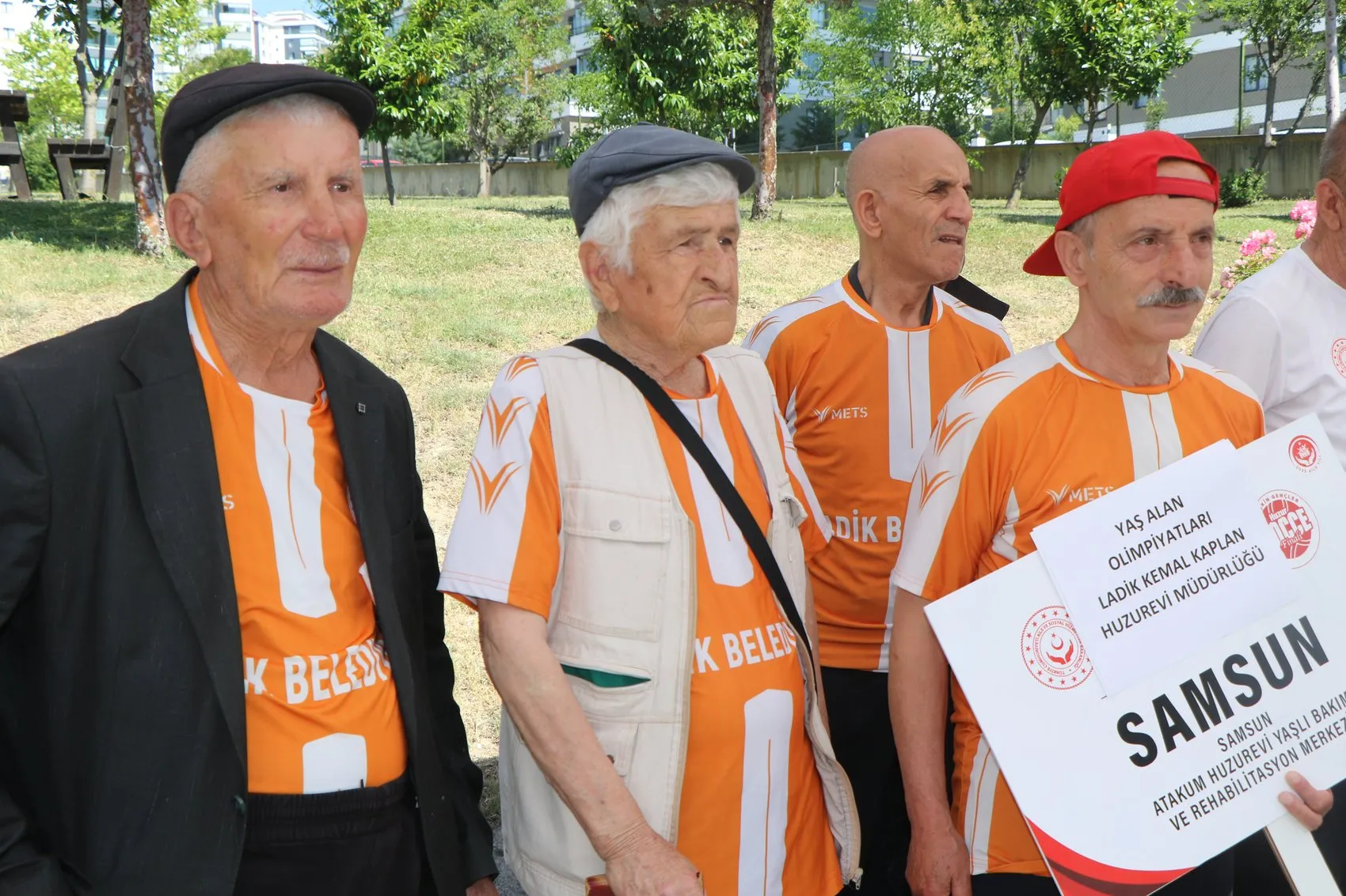 Samsun’da huzurevi sakinleri olimpiyat heyecanı yaşadı
