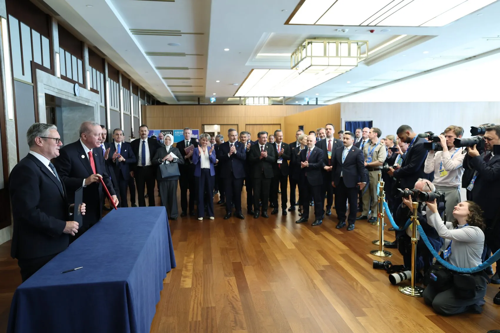 Erdoğan ve Starmer Ankara’da bir araya geldi